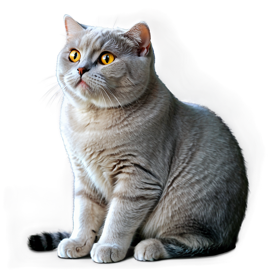 British Shorthair Cat Png 05252024 PNG Image