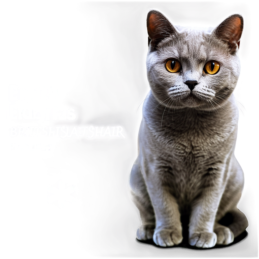 British Shorthair Cat Png Saa18 PNG Image