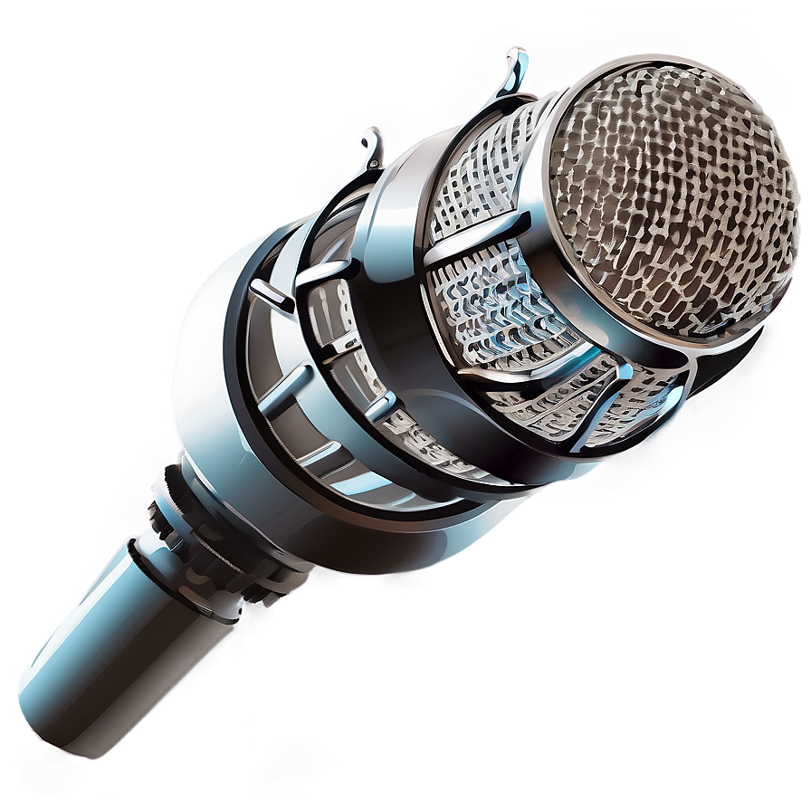 Broadcast Quality Podcast Mic Png Rvp PNG Image