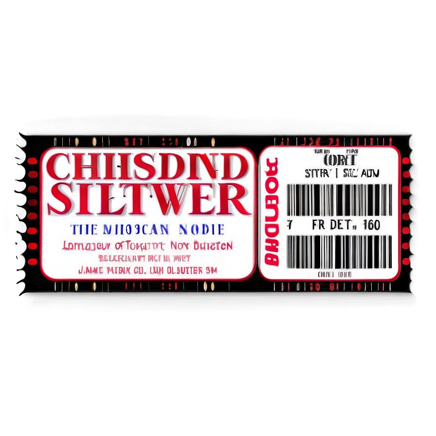 Broadway Show Ticket Png 47 PNG Image