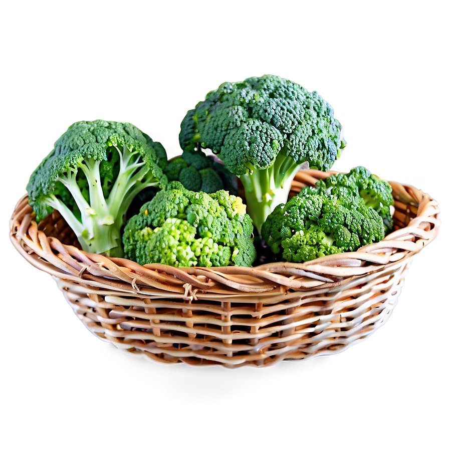 Broccoli In Basket Png Ety PNG Image