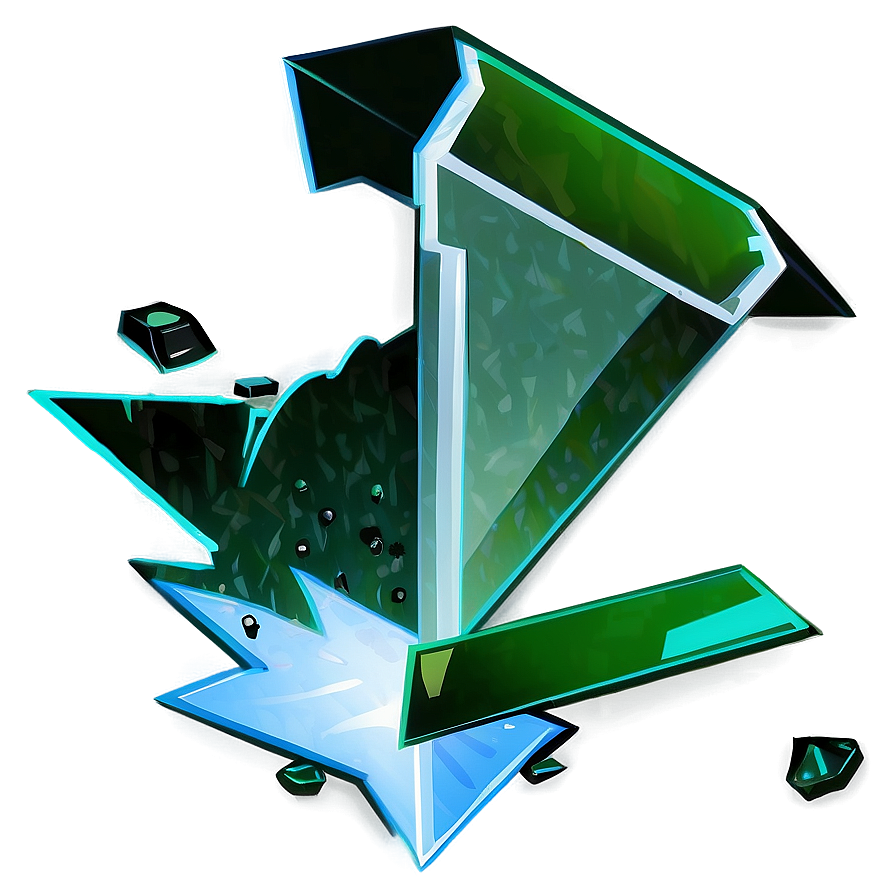 Broken Glass Hazard Png Phv27 PNG Image