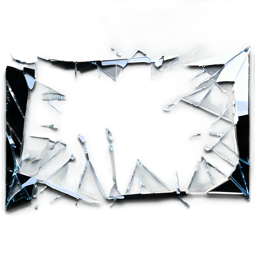 Broken Glass On Black Png 50 PNG Image