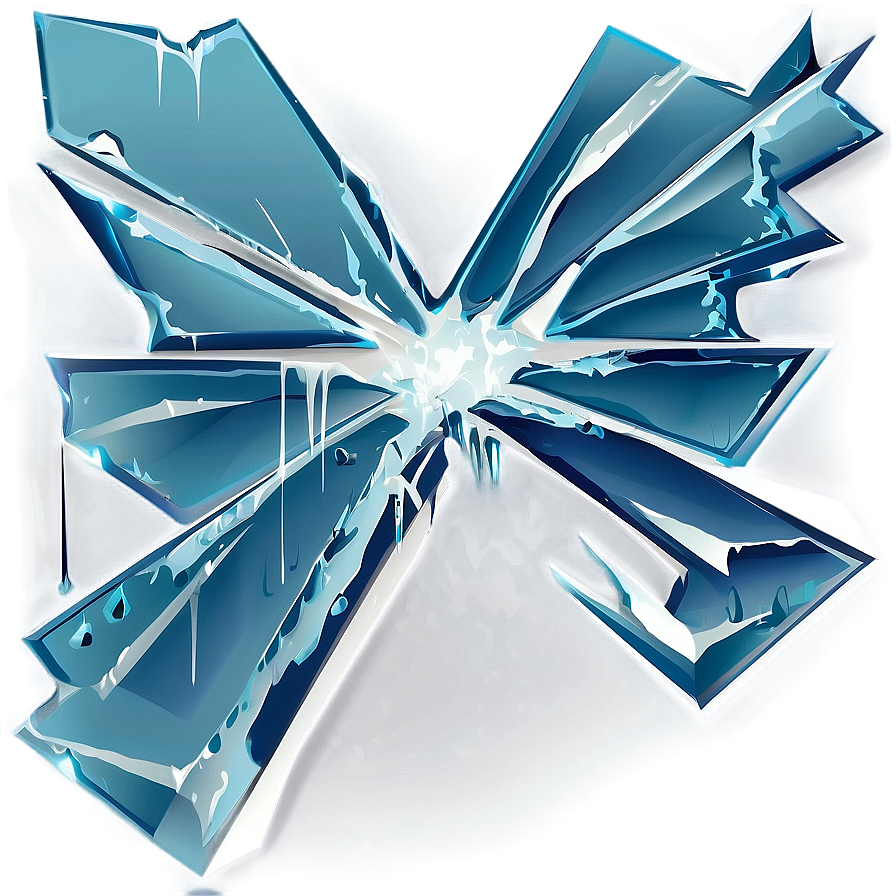 Broken Glass Vector Png Hyk55 PNG Image