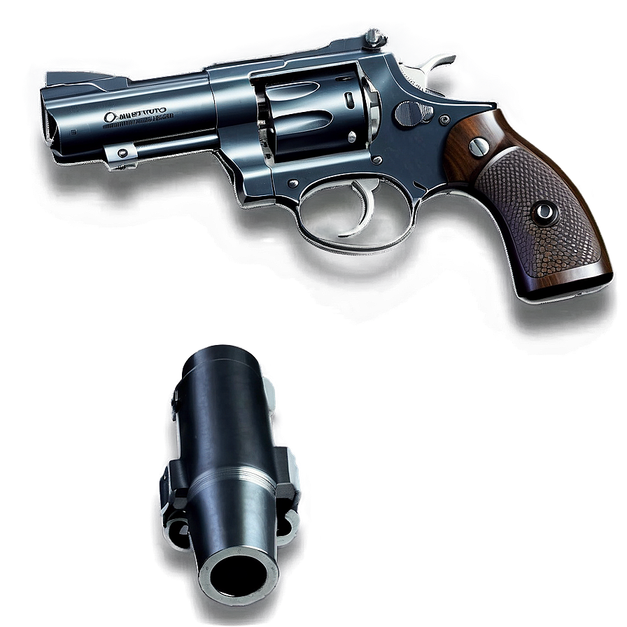 Broken Revolver Repair Png Qmd PNG Image