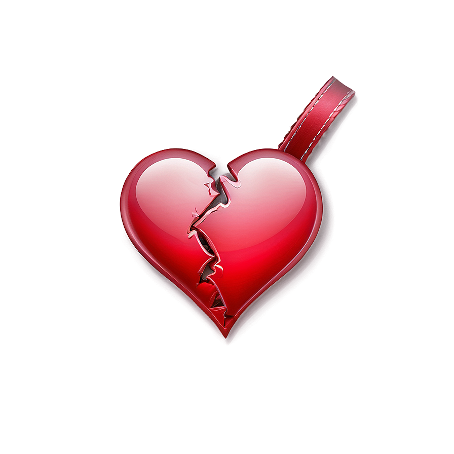 Broken Valentine Heart Emoji Png Qwv18 PNG Image