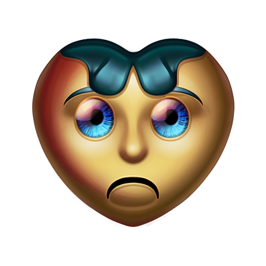 Brokenhearted Emoji Png 12 PNG Image