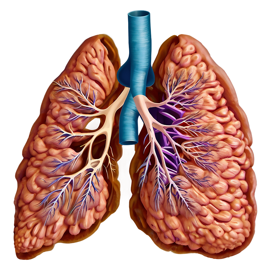 Bronchitis Impact On Lung Png Ujv PNG Image