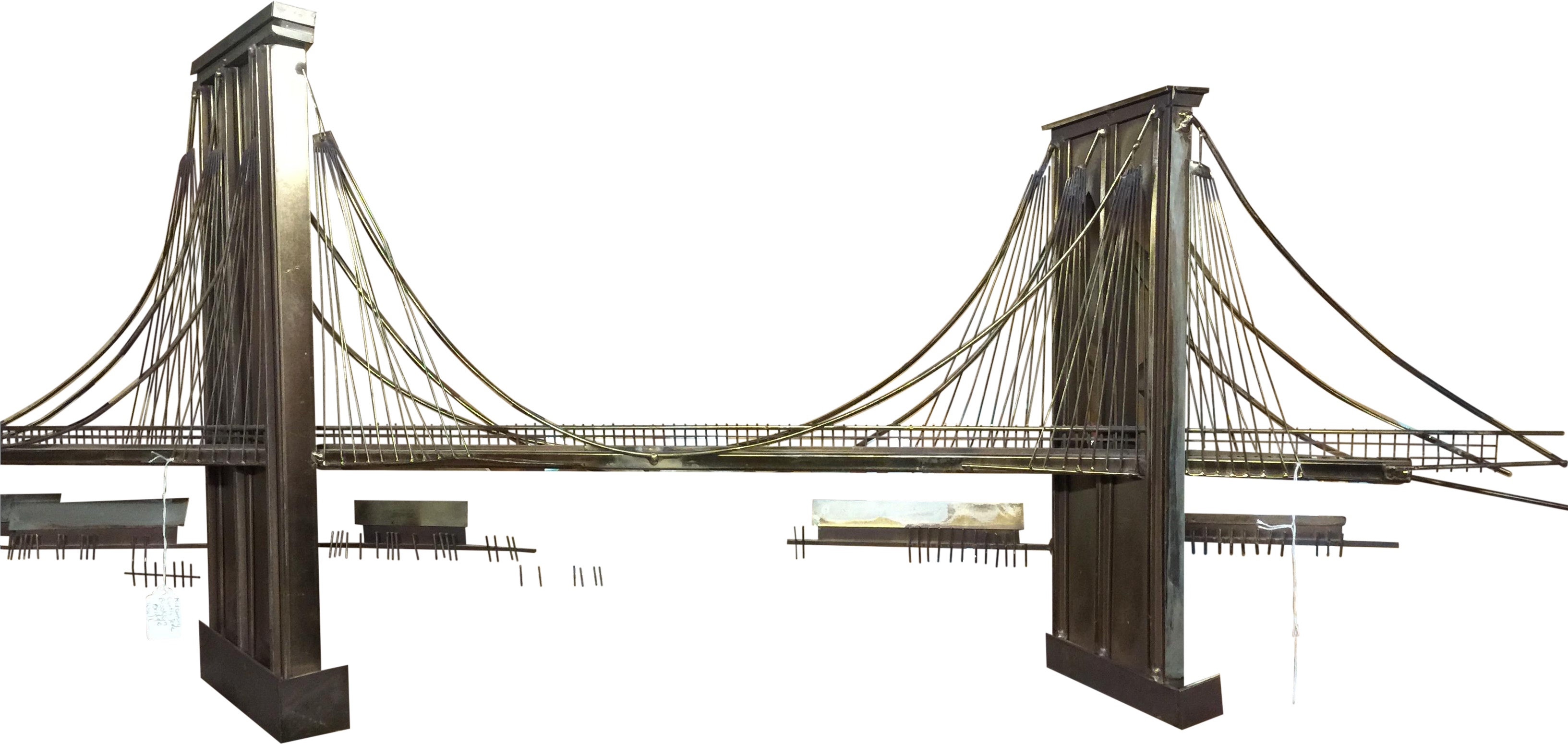 Brooklyn Bridge Graphic Rendering PNG Image