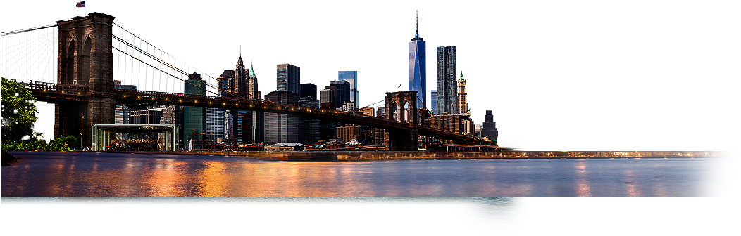 Brooklyn Bridgeand Manhattan Skyline PNG Image