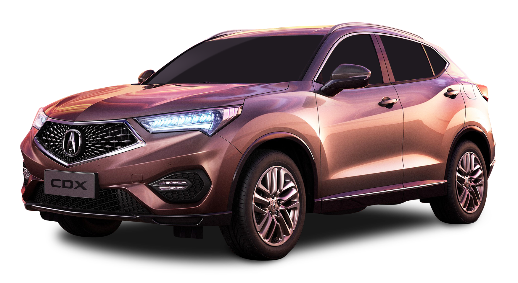 Brown Acura C D X Crossover S U V PNG Image