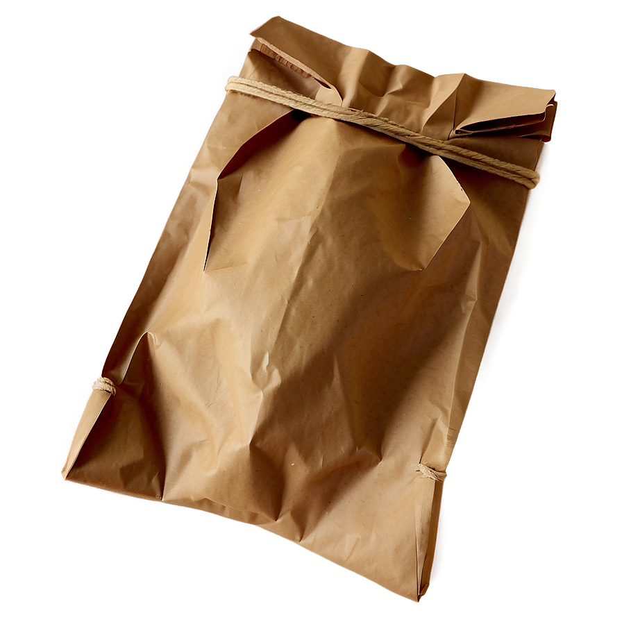 Brown Bag For Gift Png 06282024 PNG Image