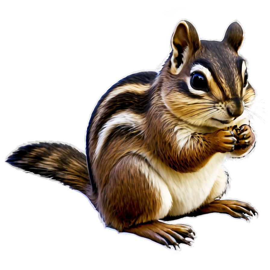 Brown Chipmunk Artwork Png 06242024 PNG Image