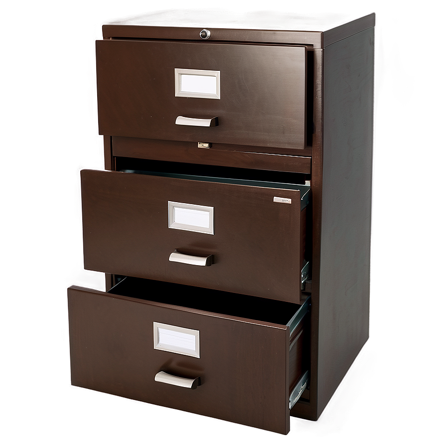 Brown Filing Cabinet Png Fjw76 PNG Image