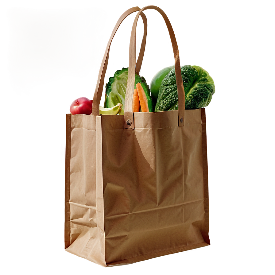 Brown Grocery Bag Png 12 PNG Image