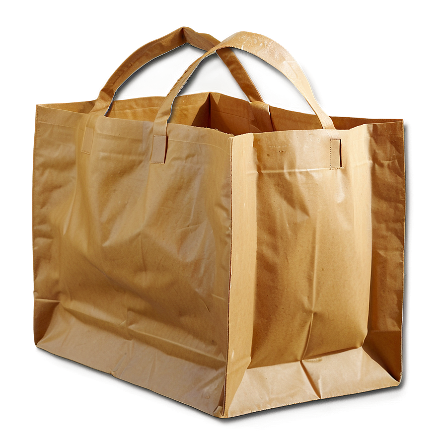 Brown Grocery Bag Png Vam PNG Image