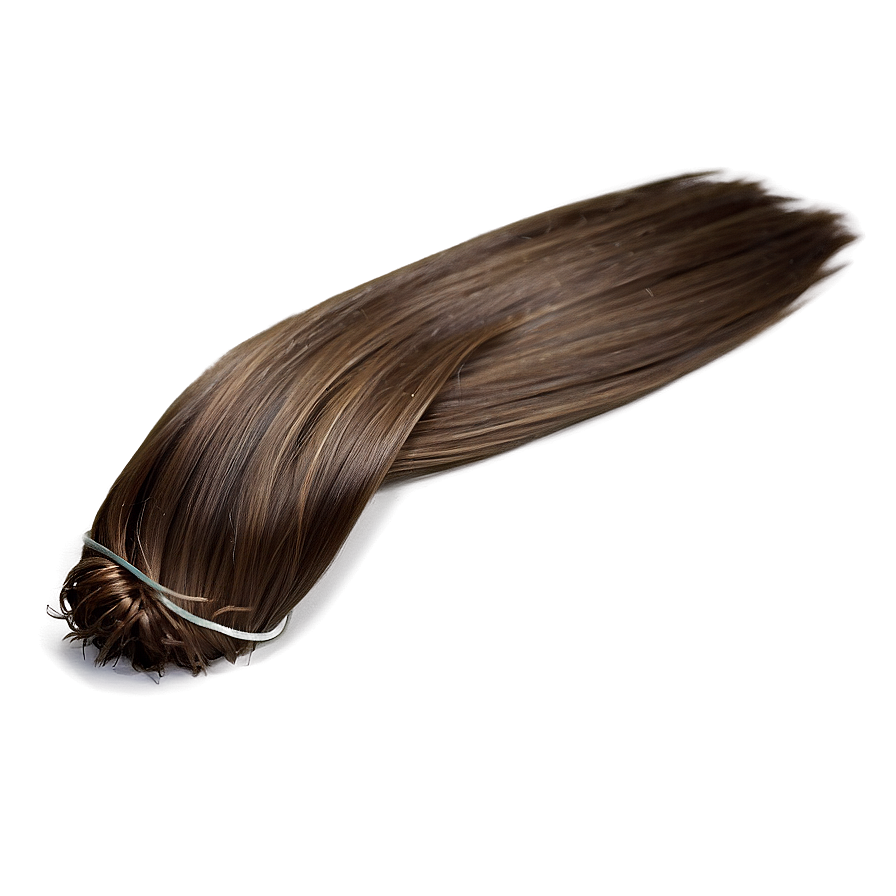 Brown Hair Strand Png 06262024 PNG Image