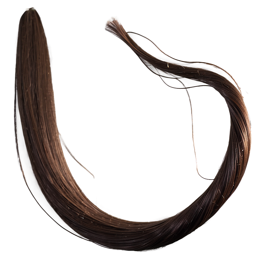 Brown Hair Strand Png Vuv5 PNG Image