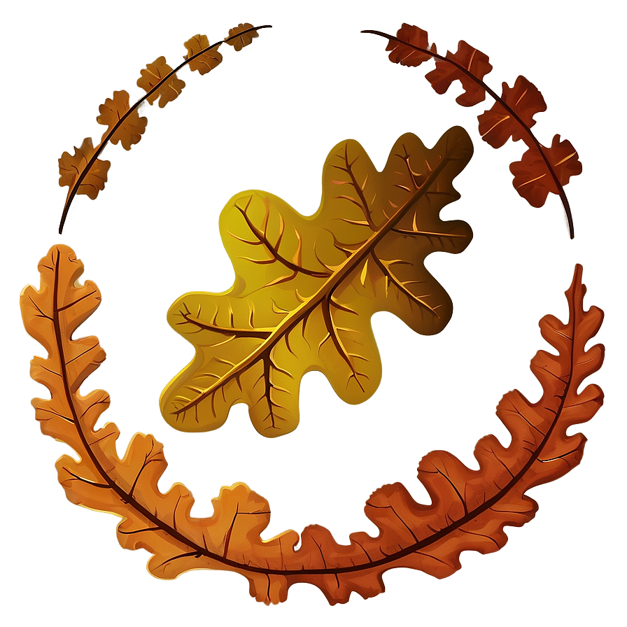 Brown Oak Leaf Fall Png 05252024 PNG Image