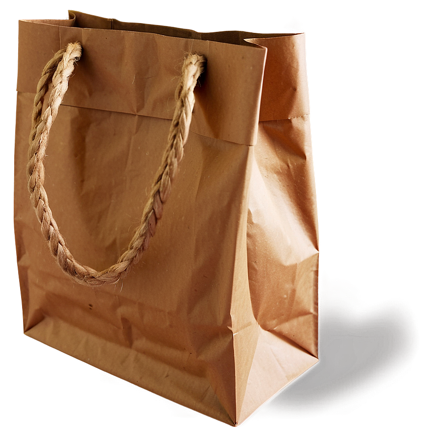 Brown Paper Bag Design Png 06282024 PNG Image