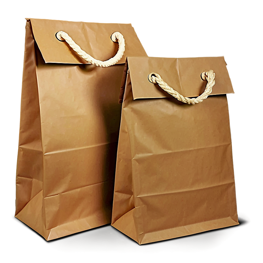 Brown Paper Shopping Bag Png 06282024 PNG Image