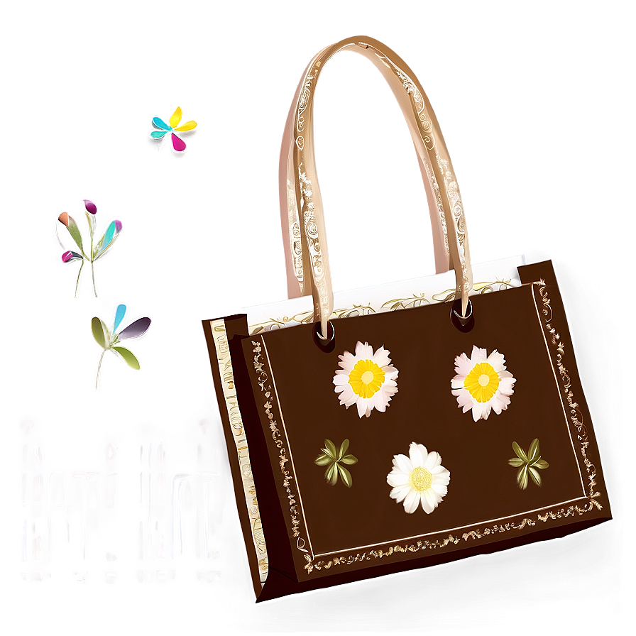 Brown Shopping Bag Png 06282024 PNG Image