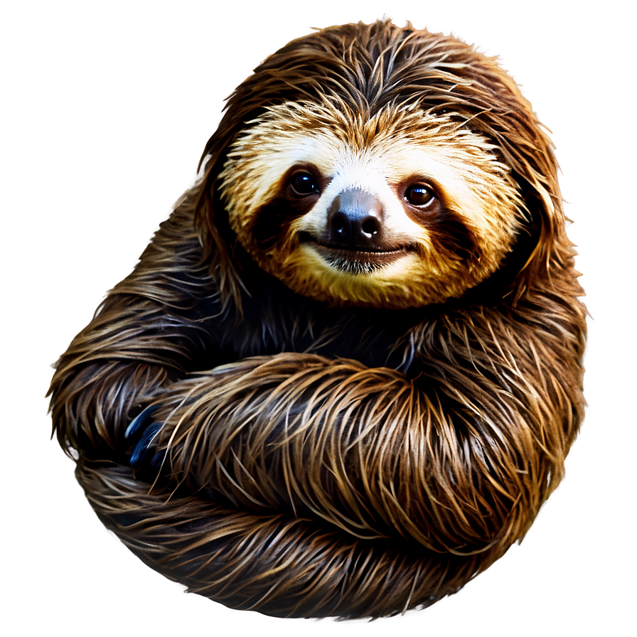 Brown Sloth Png Ydr PNG Image