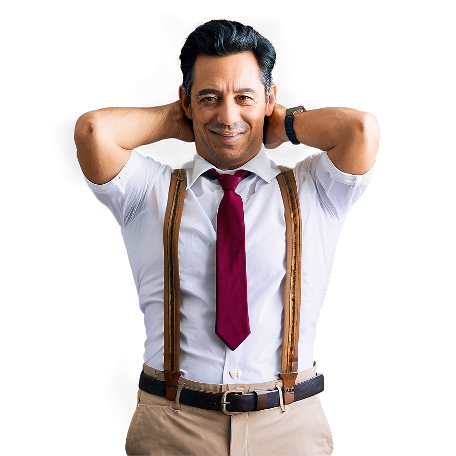 Brown Suspenders Png 96 PNG Image