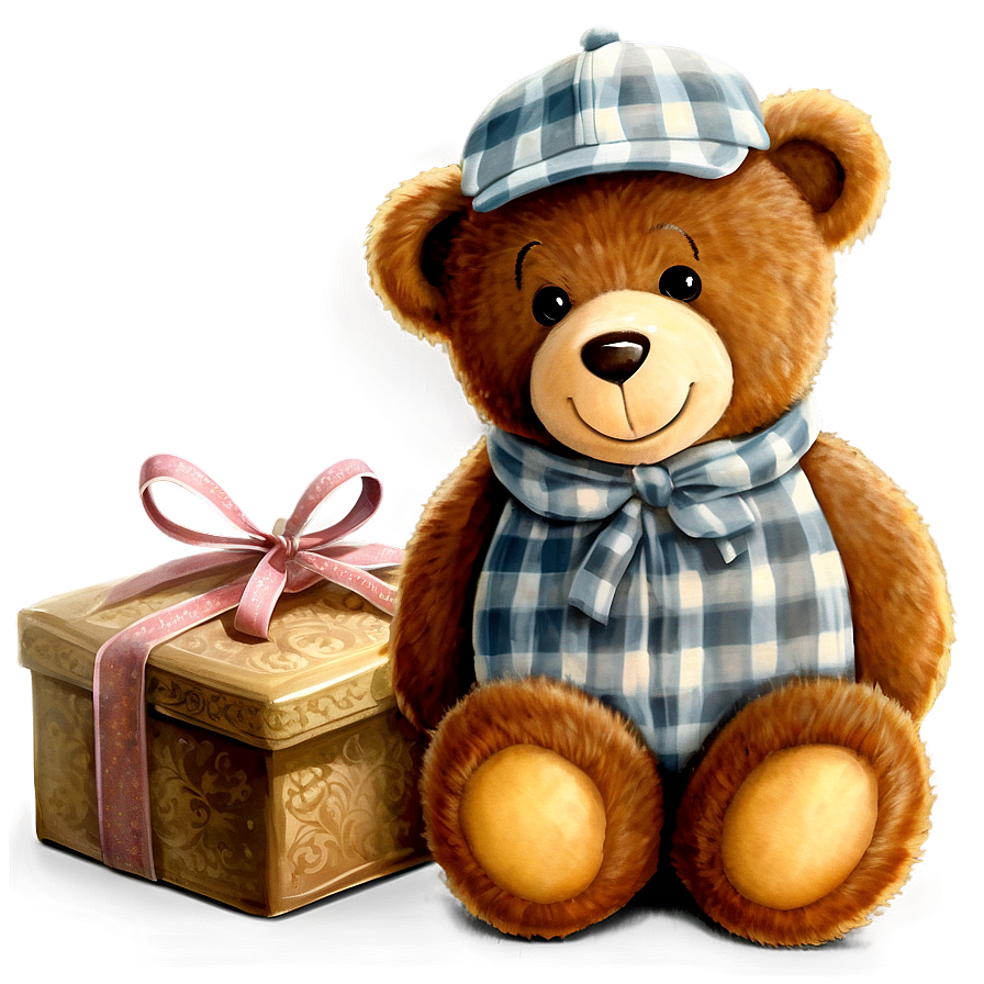 Brown Teddy Bear Png Rvt36 PNG Image