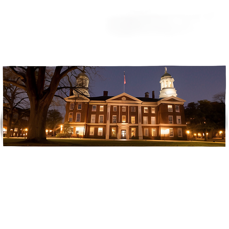 Brown University Night View Png 11 PNG Image