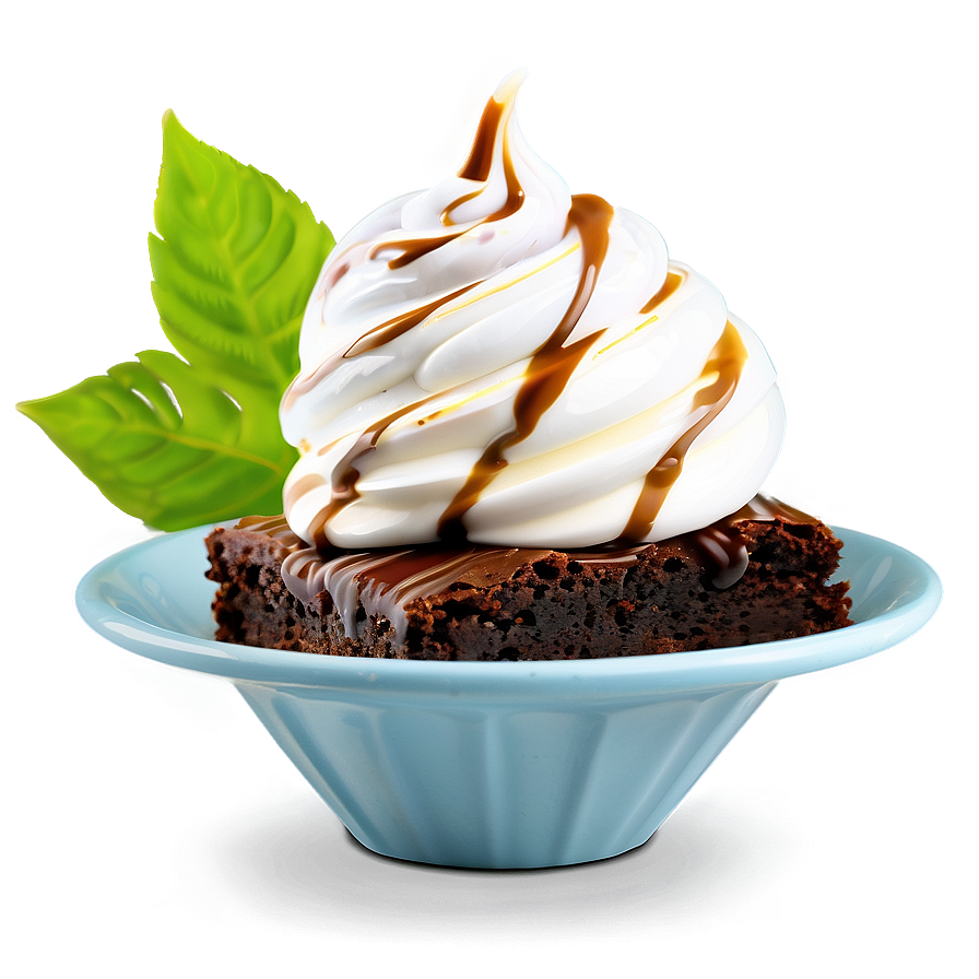 Brownies With Ice Cream Png 38 PNG Image