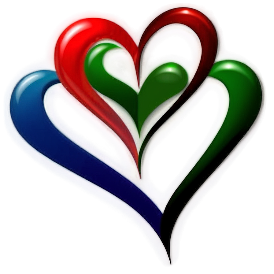 Brush Stroke Heart Line Png Mne PNG Image