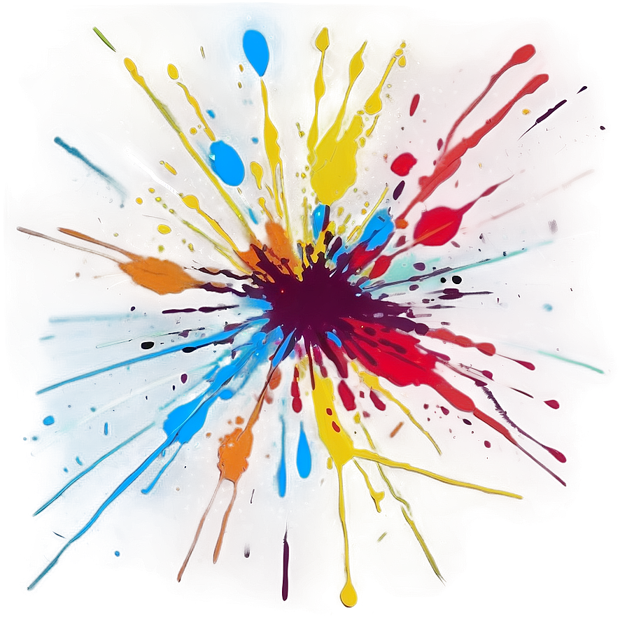 Brush Stroke Splat Png Hgf PNG Image