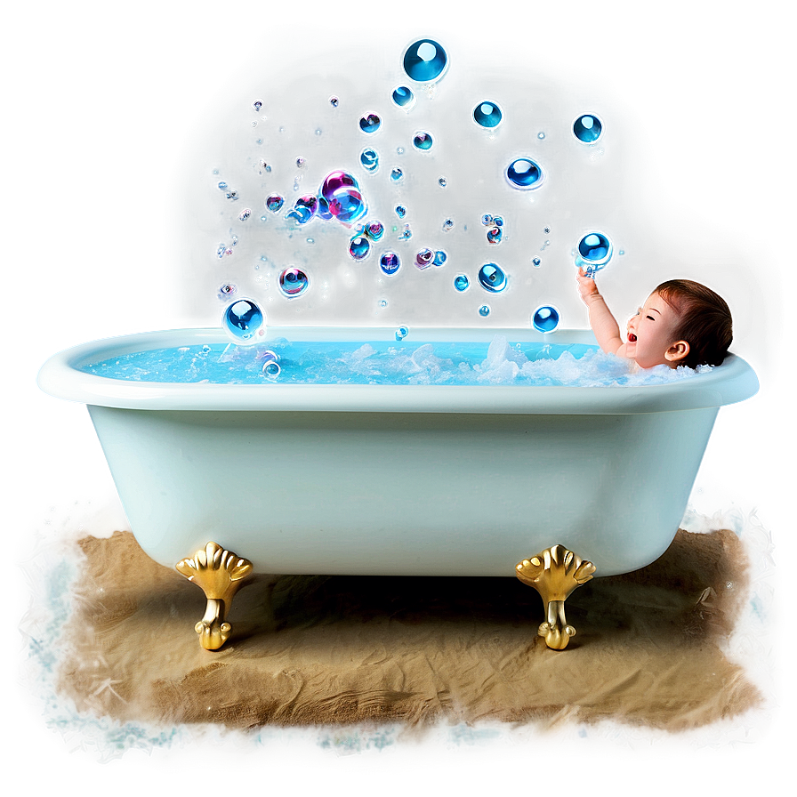 Bubble Bath Adventure Png 06292024 PNG Image