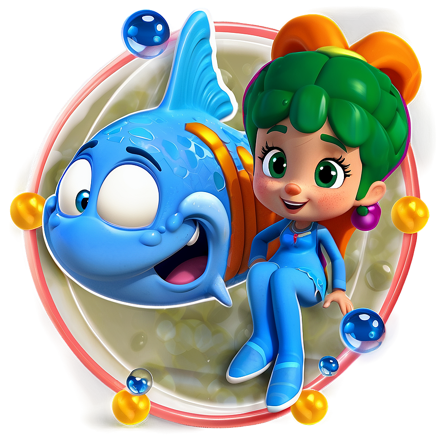 Bubble Guppies B PNG Image