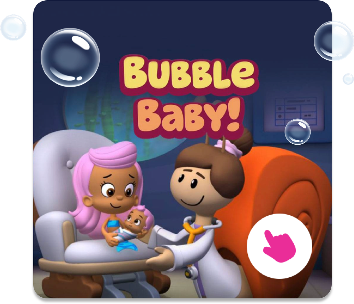 Bubble Guppies Bubble Baby Episode PNG Image