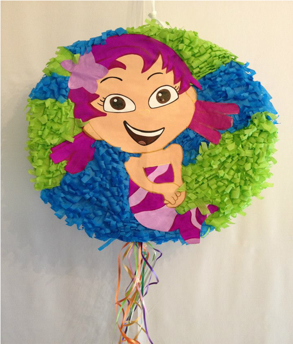 Bubble Guppies Character Pinata PNG Image