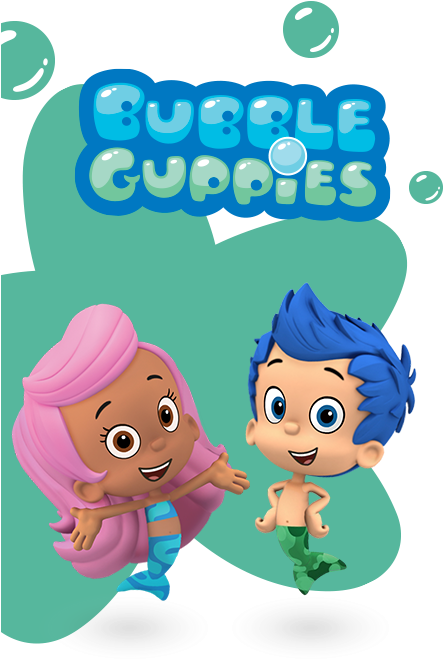 Bubble Guppies Characters Mollyand Gil PNG Image