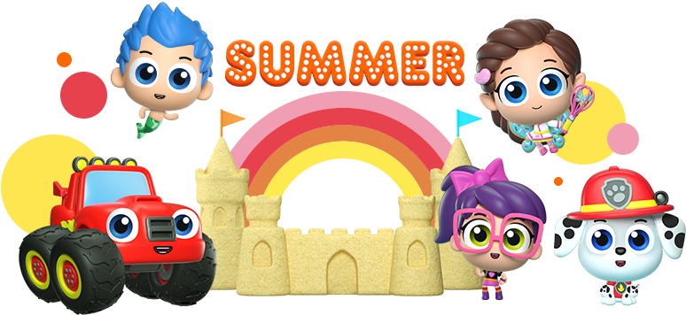 Bubble Guppies Summer Fun PNG Image