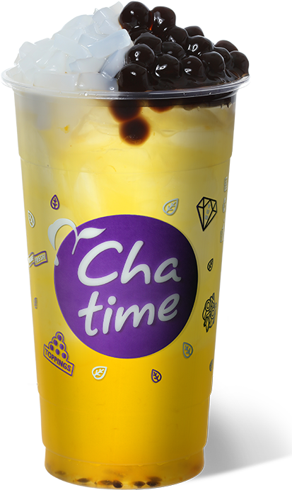 Bubble Tea Delight PNG Image