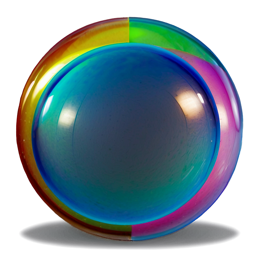 Bubble With Rainbow Colors Png 06112024 PNG Image