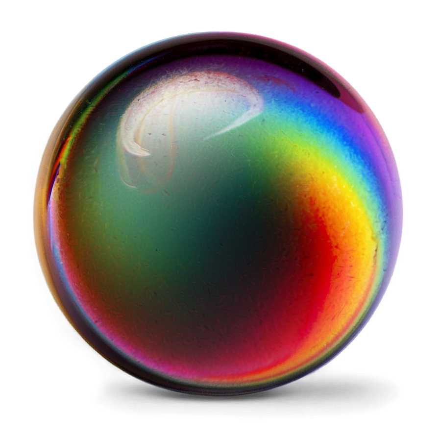 Bubble With Rainbow Colors Png Wsf21 PNG Image