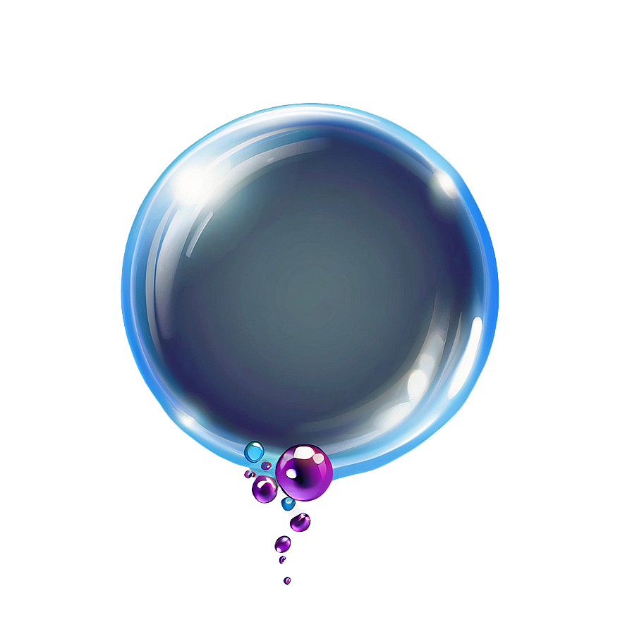 Bubble With Sparkles Png 16 PNG Image