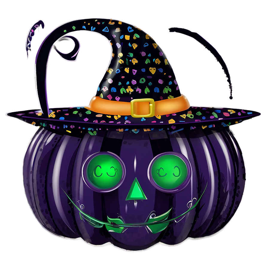 Bubbling Witch's Brew Pumpkin Png Pbl PNG Image