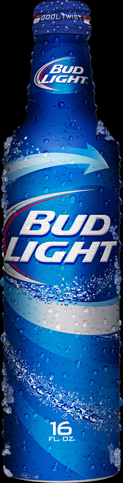 Bud Light Bottle Cool Twist Cap PNG Image