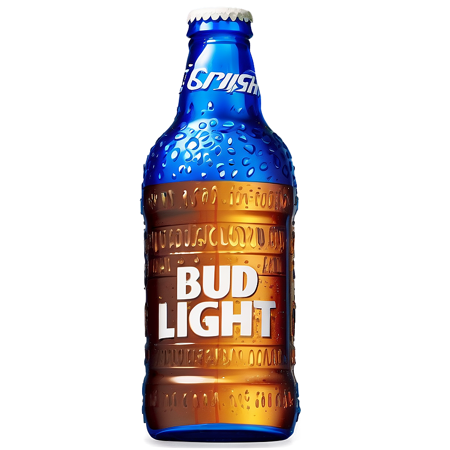 Bud Light Bottle High-quality Png Fnk PNG Image