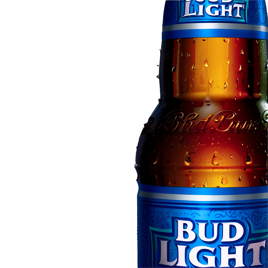 Bud Light Bottle Transparent Background Png Hbs89 PNG Image