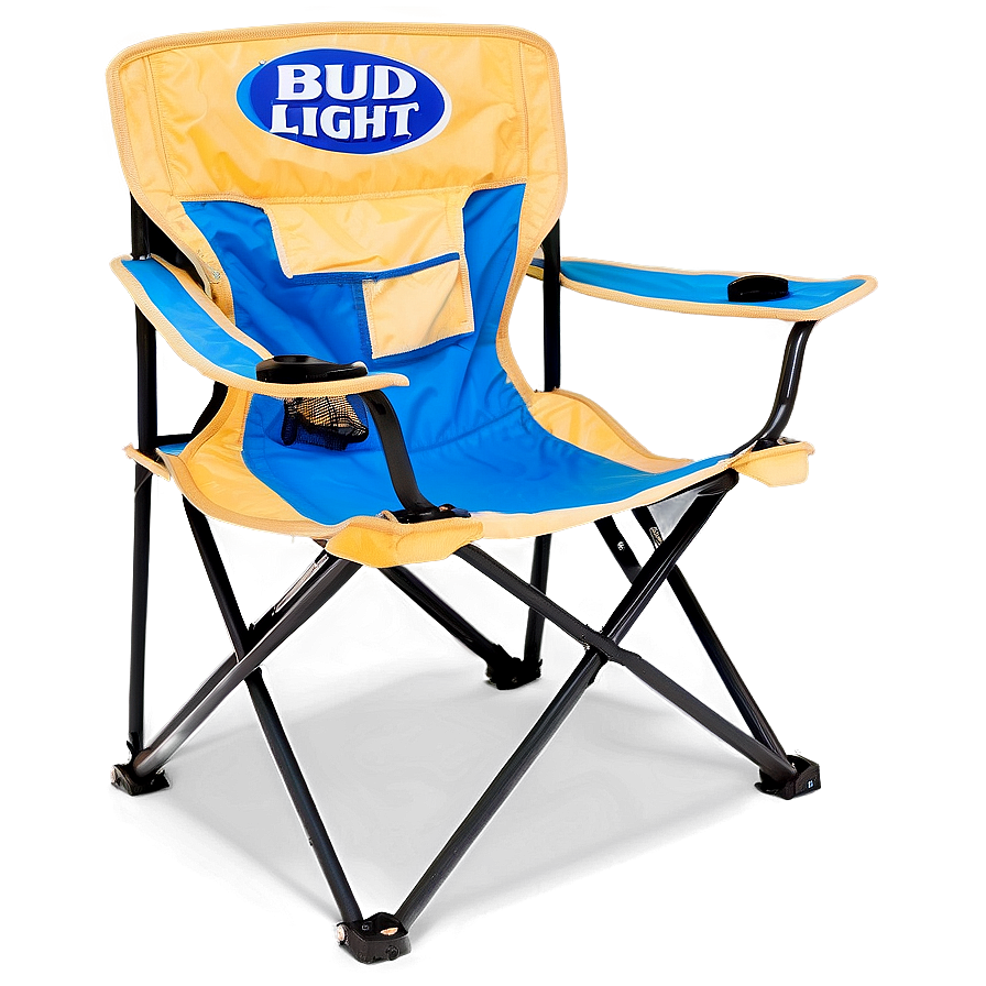 Bud Light Camping Chair Png Vab33 PNG Image