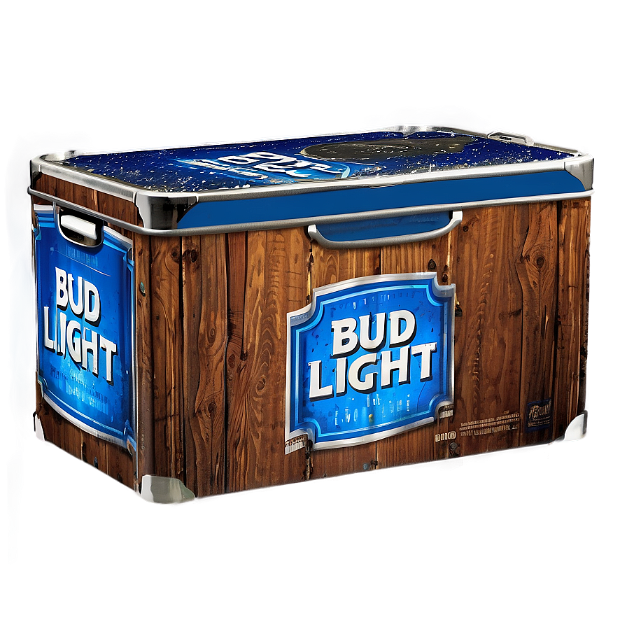 Bud Light Cooler Box Png 05232024 PNG Image