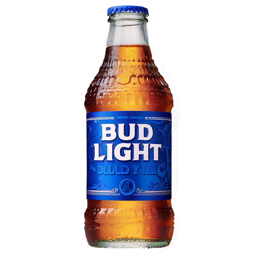 Bud Light Dilly Dilly Bottle Png 05232024 PNG Image